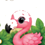 Flamingo van Animal Pockets