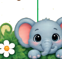 Olifant van Animal Pockets