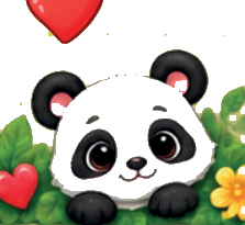 Panda van Animal Pockets